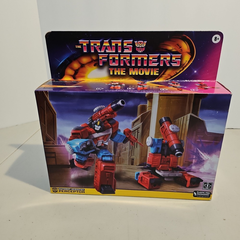 Hasbro Transformers The Movie Retro G1 Perceptor Exclusive Figure
